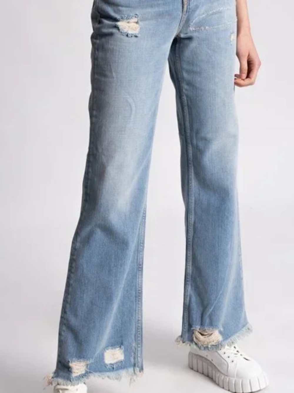 Acne Studio 1990 Thigh Patch Jeans